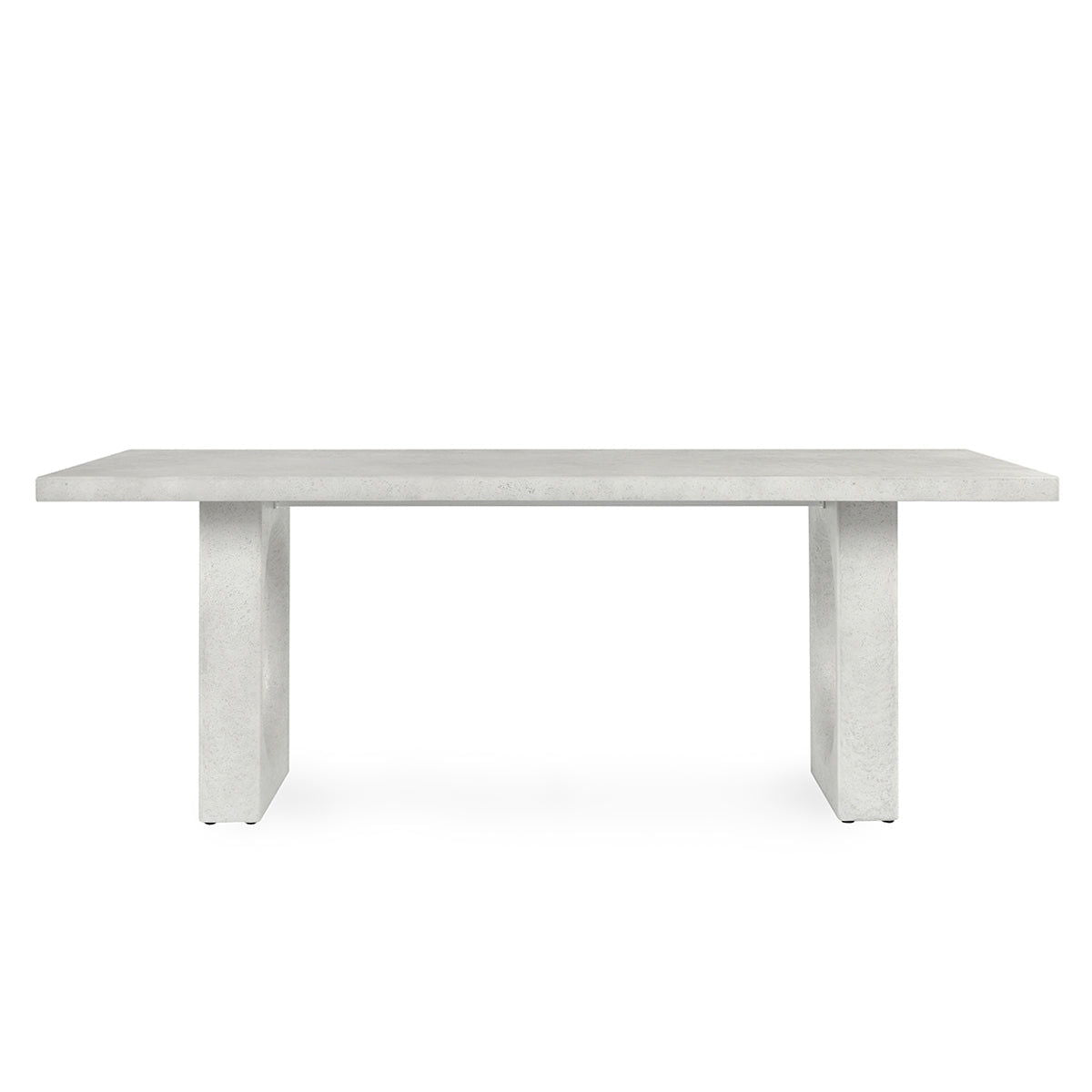 Lange - Outdoor Concrete Dining Table - Ivory