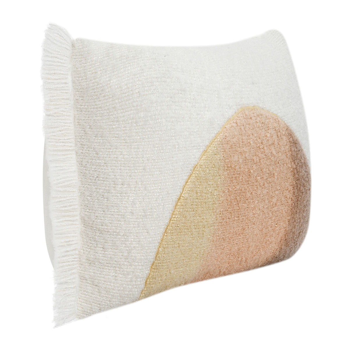 Renewed - RN Rahun Pillow - Yellow/Ivory