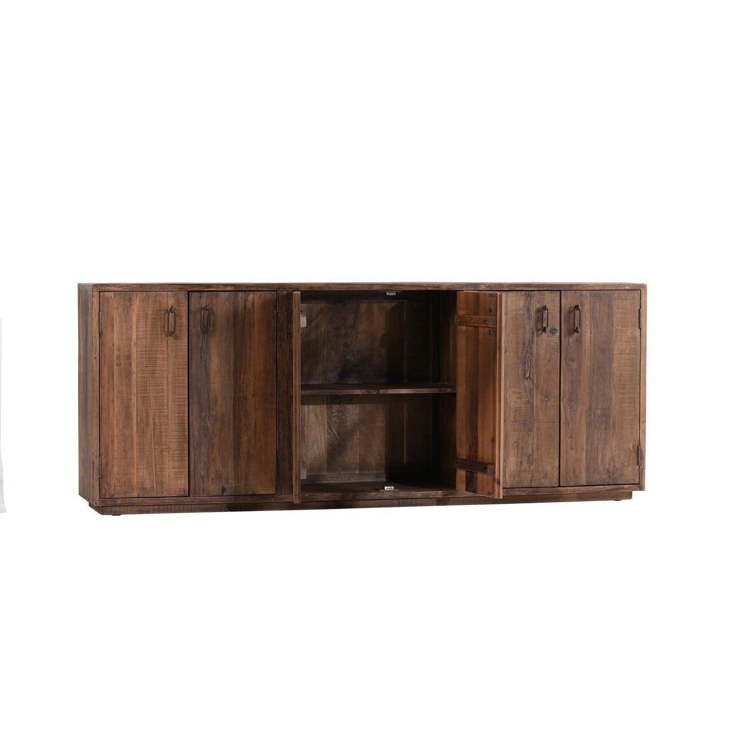 Cleo - Reclaimed Wood 6 Door Buffet - Natural