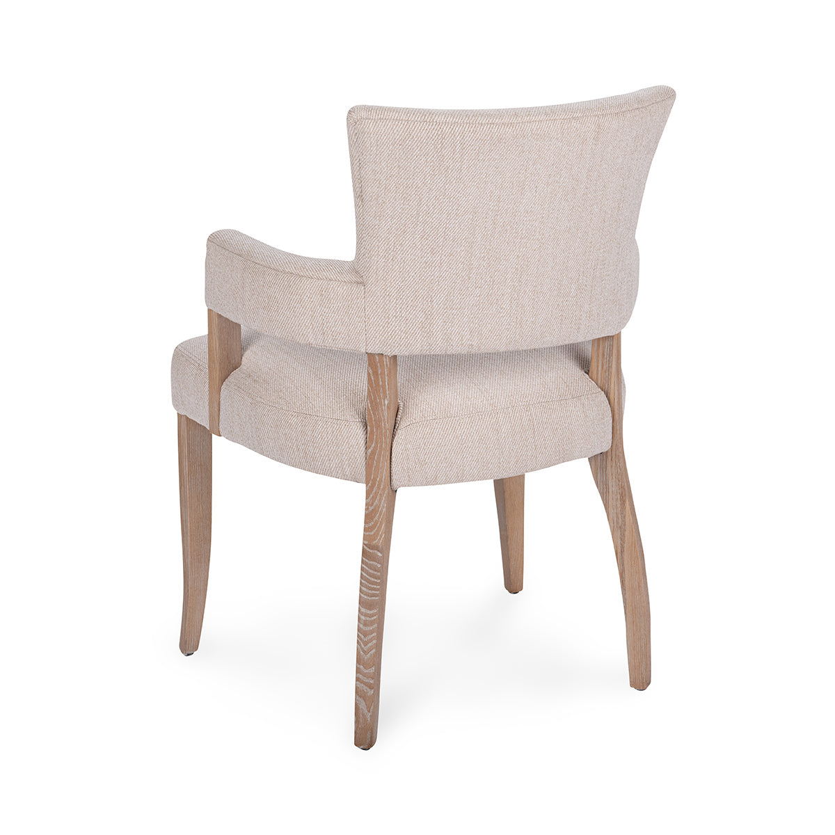 Ronan - Upholstered Dining Arm Chair - Sand Beige