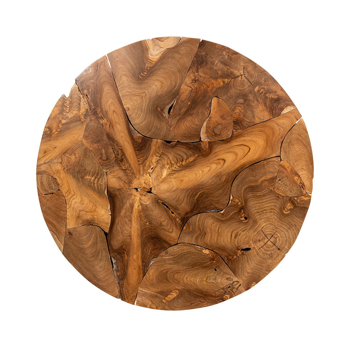 Garford - Teak Wood 40 Coffee Table - Natural