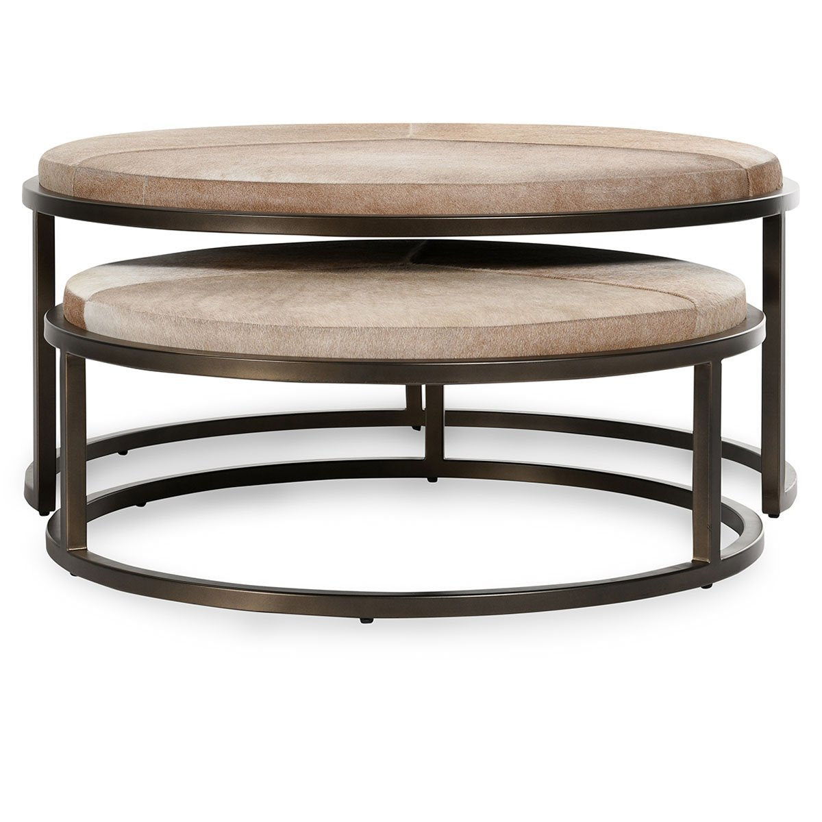 Hayword - Hide Nesting Coffee Tables (Set of 2) - Blonde