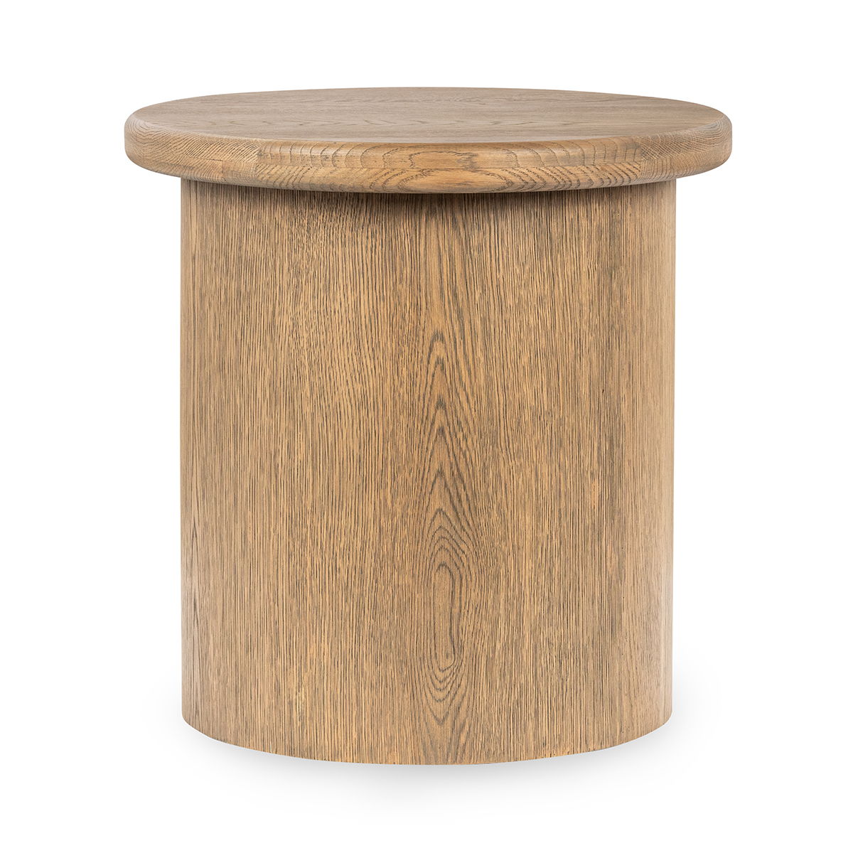 Runa - Oak Veneer 22 End Table - Latte Brown