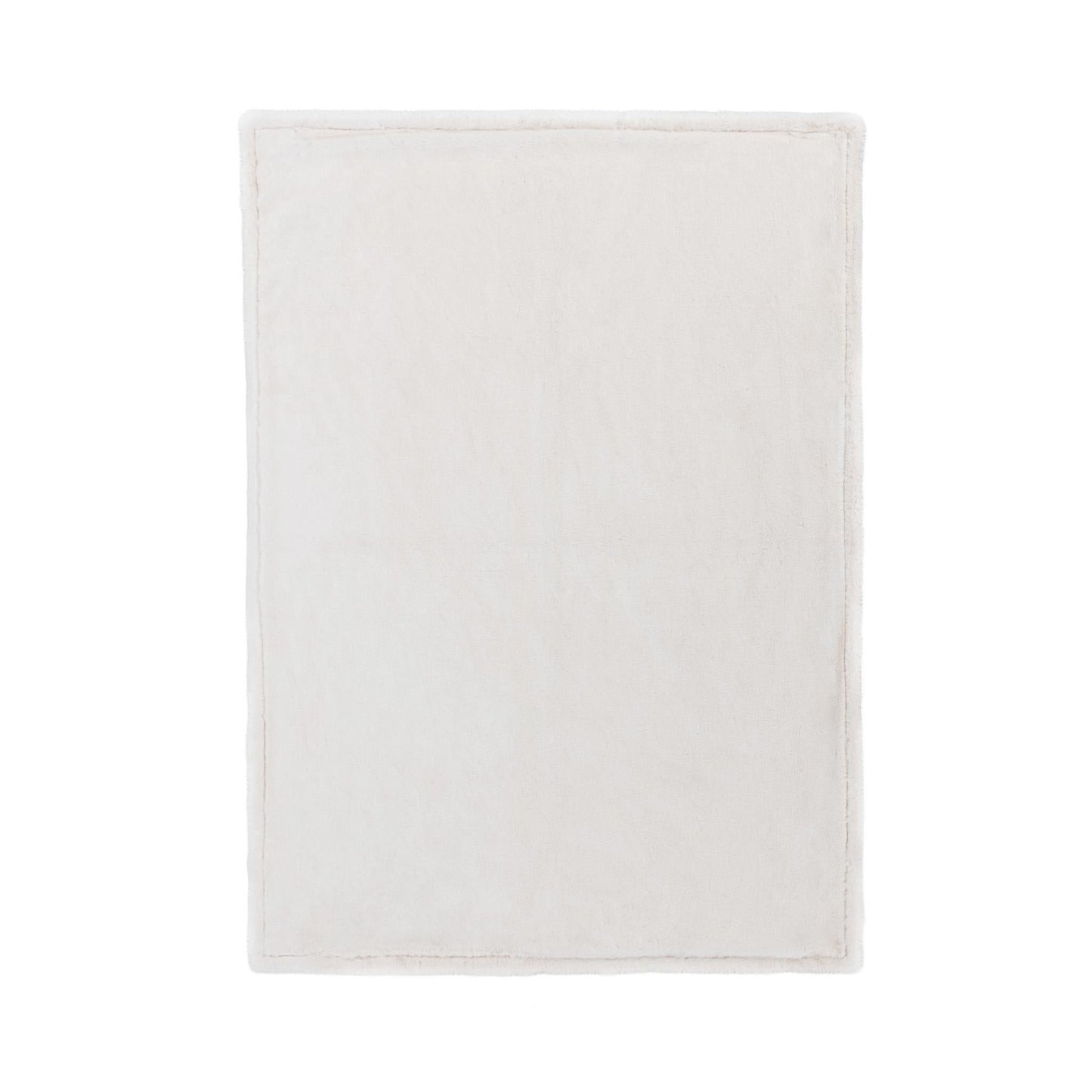 Throws - 50 x 70 TC Taiga Faux Fur Throw - Ivory