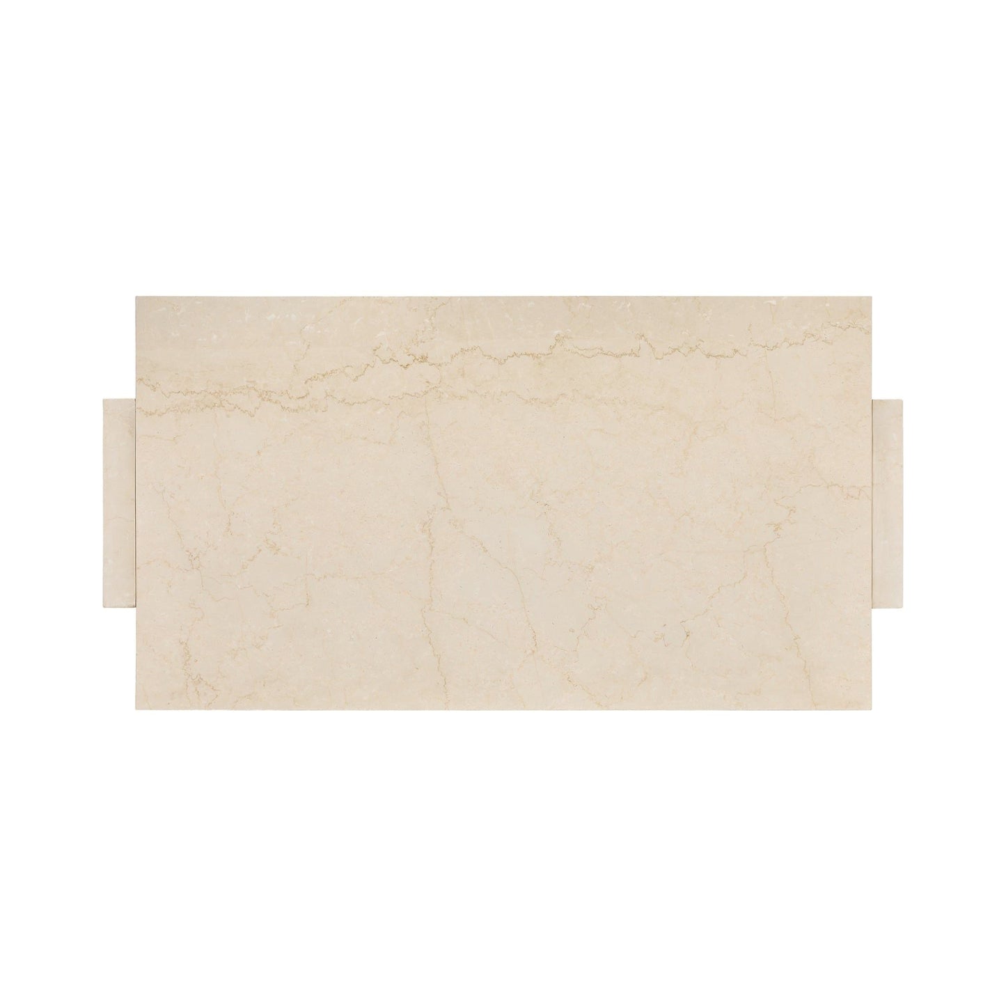 Rizza - Marble Rectangle Coffee Table - White