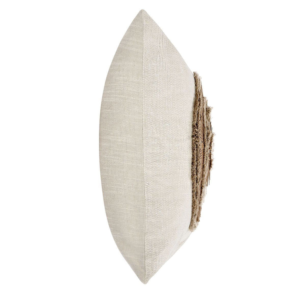 Timeless - TL Pueblo Leather Pillow - Chestnut/ Natural