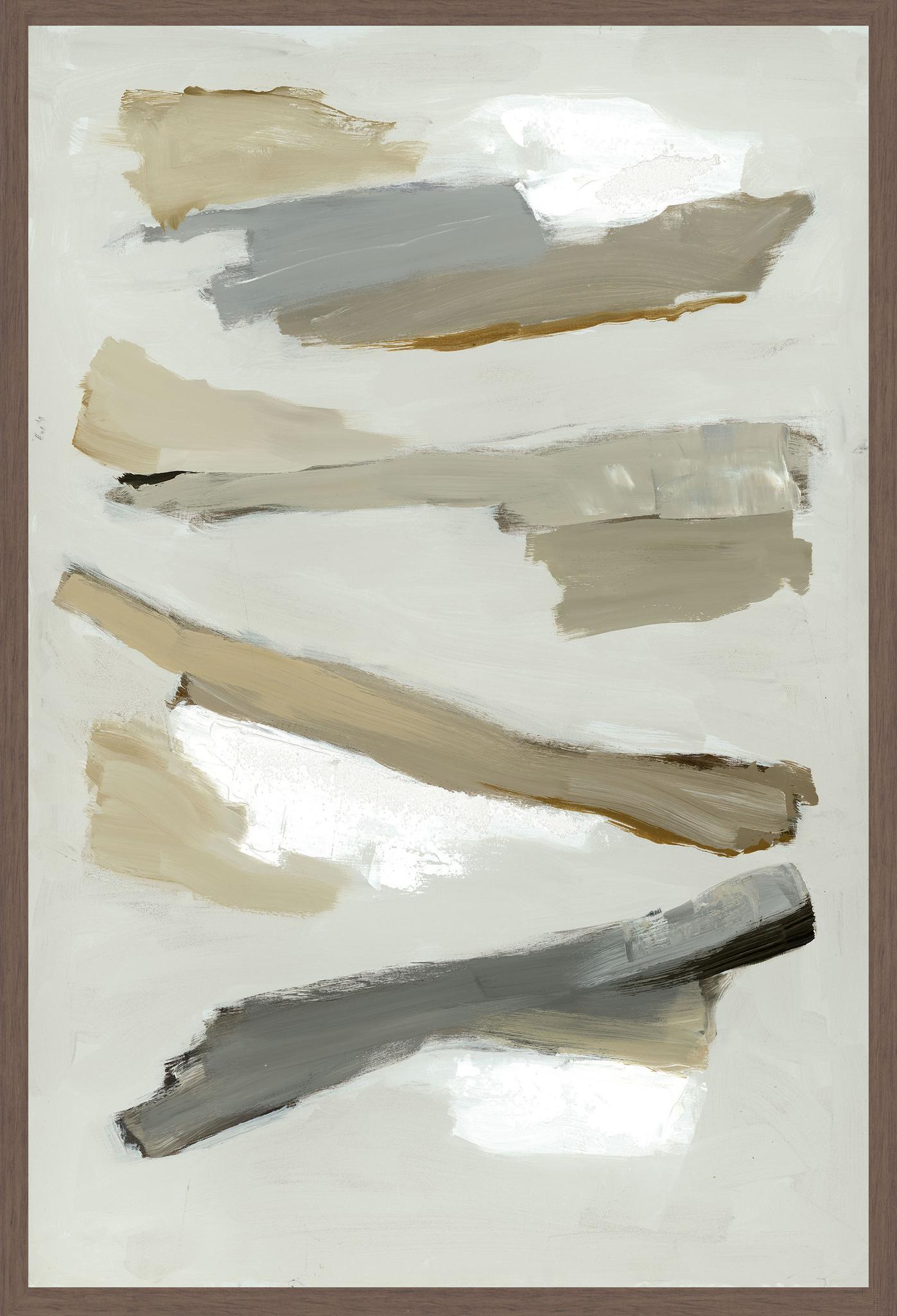 Hold - Painting 48 x 72 By Buddy Whitlock - Walnut