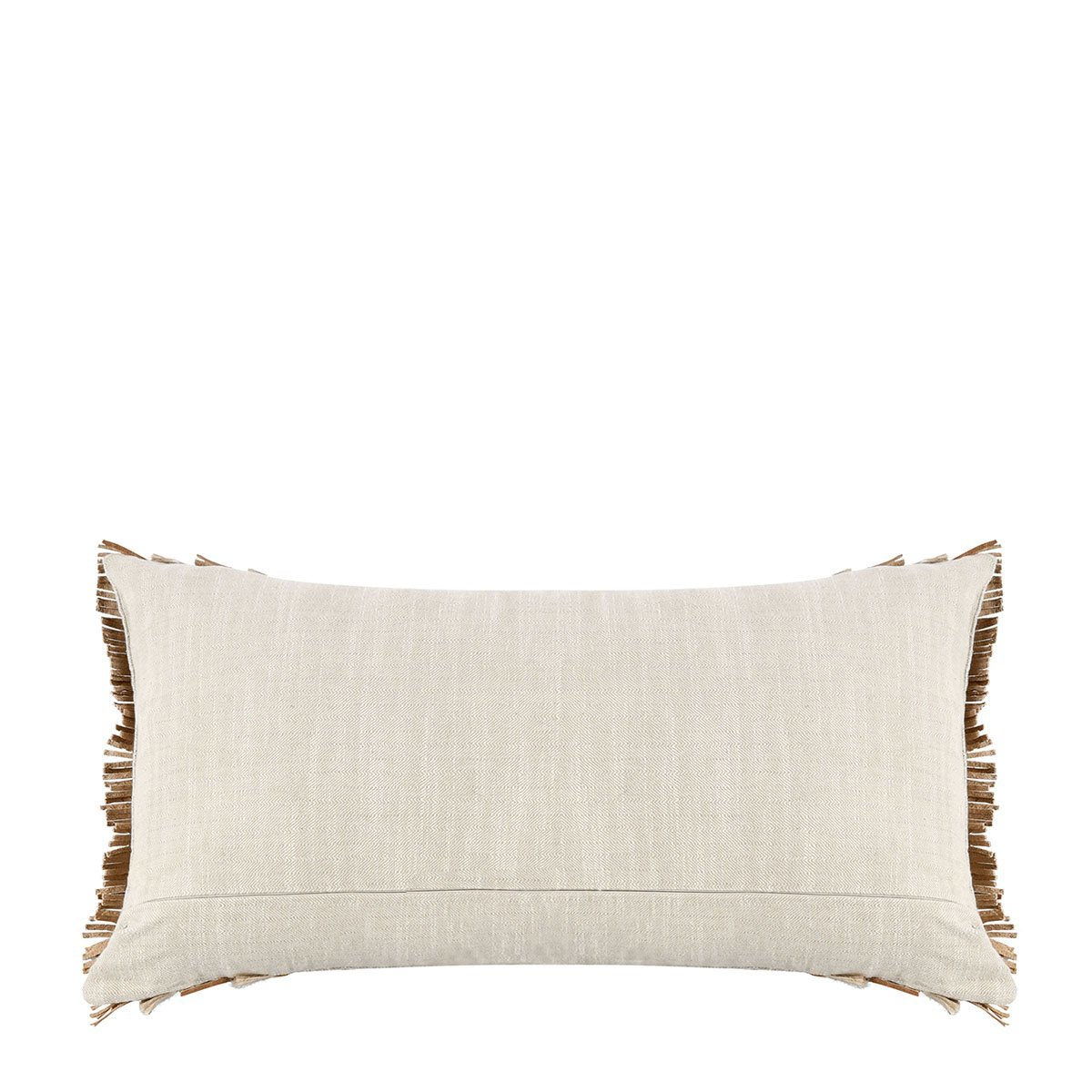 Timeless - TL Pottery Leather Pillow - Chestnut/ Natural