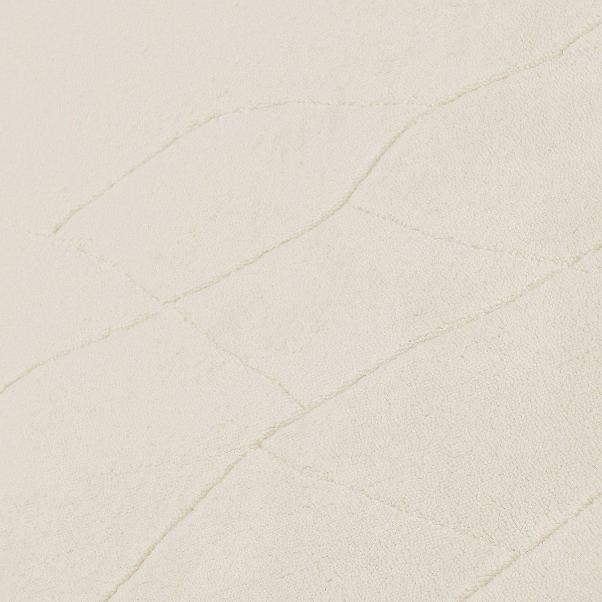 Renewed - Lucerne Wool Area Rugs - Ivory/White