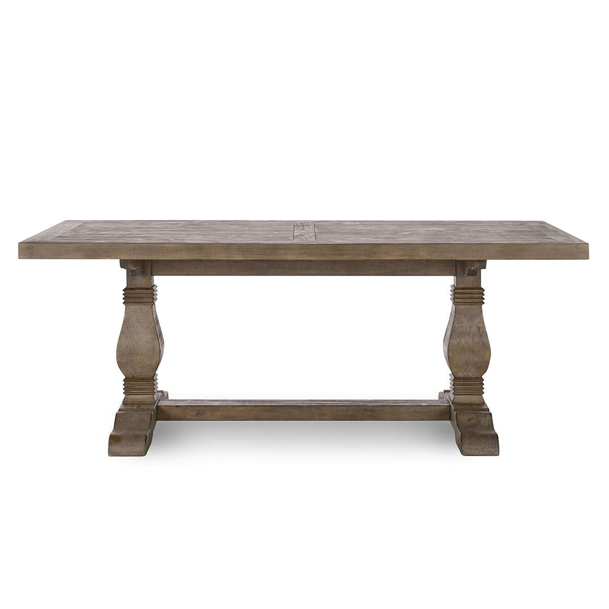 Caleb - Solid Wood Rectangle Dining Table - Brown