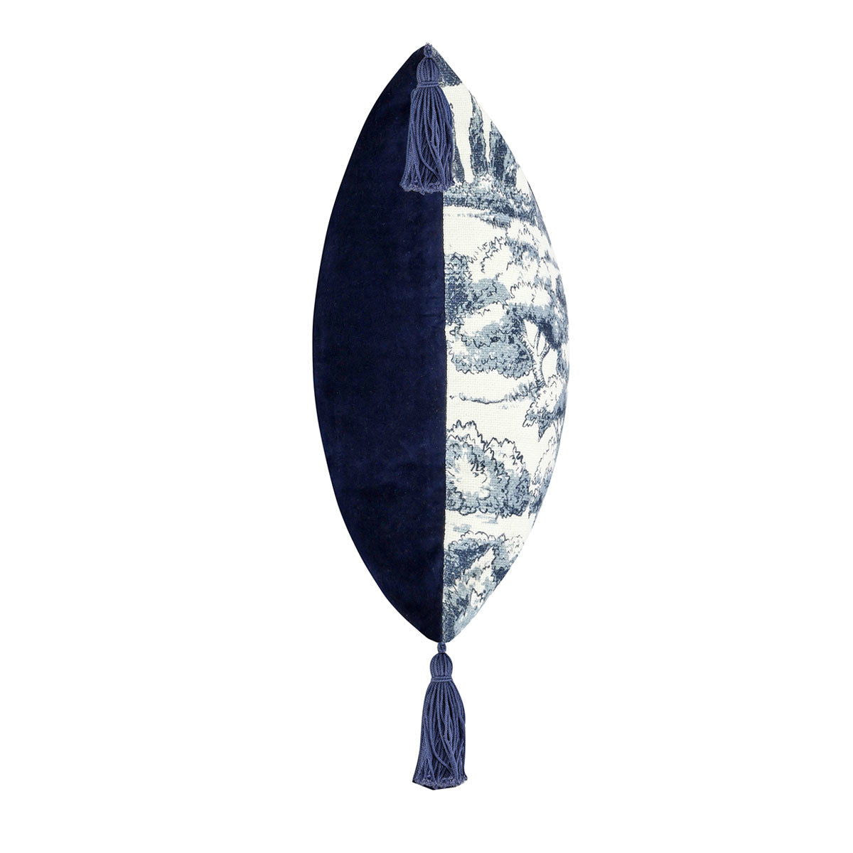Timeless - TL Stonework Pillow - Denim Blue