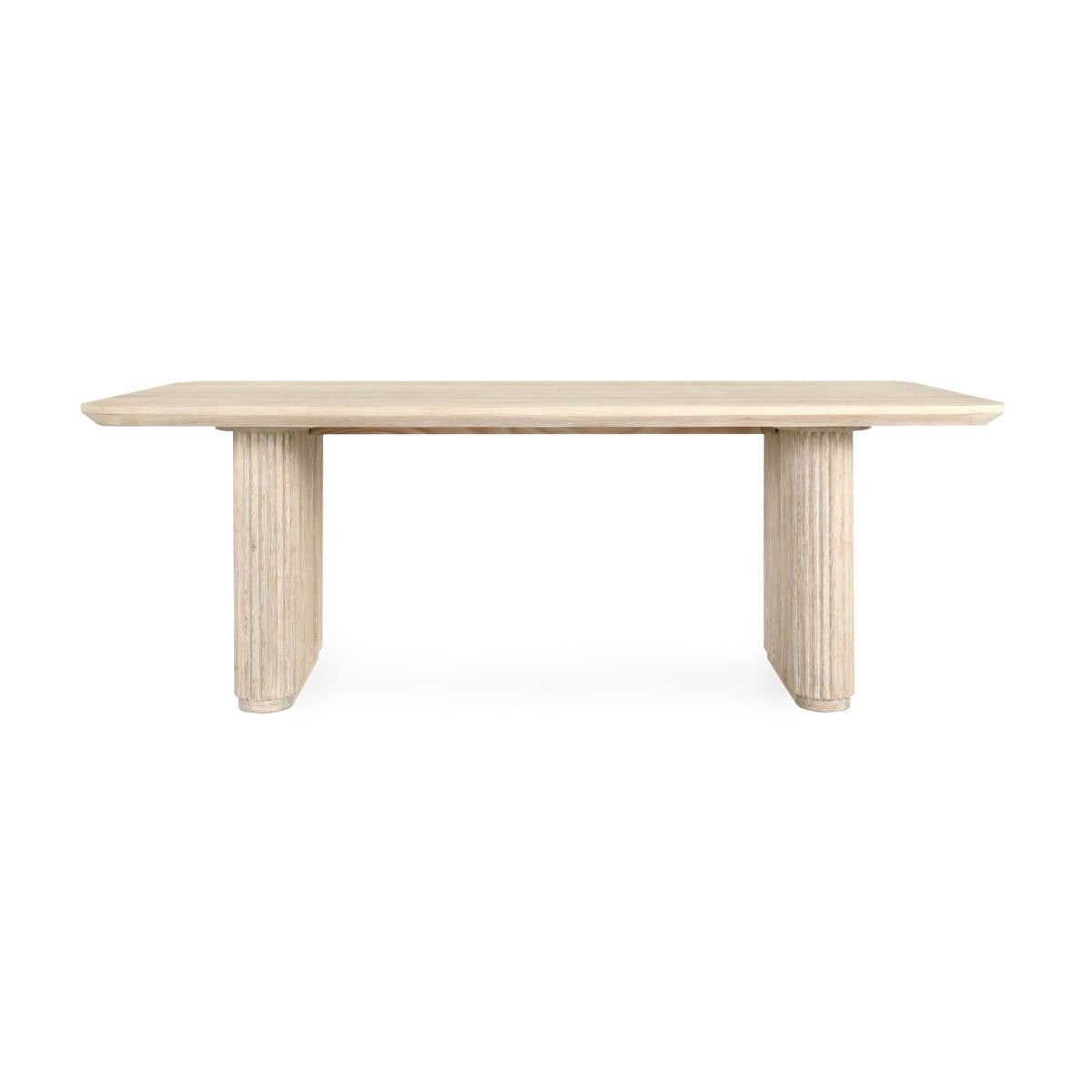 Vander - Oak Wood 84 Dining Table