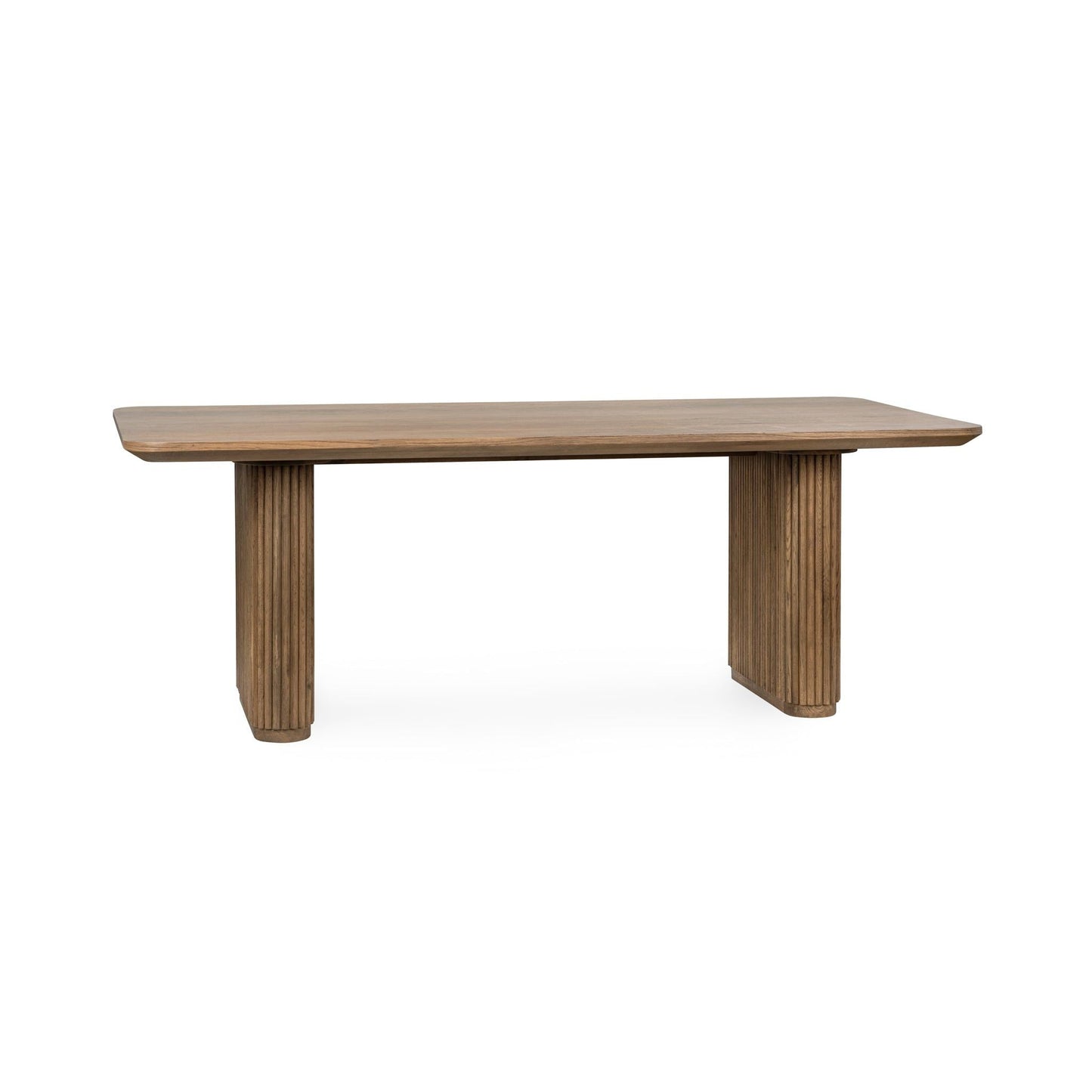 Vander - Oak Wood 84 Dining Table