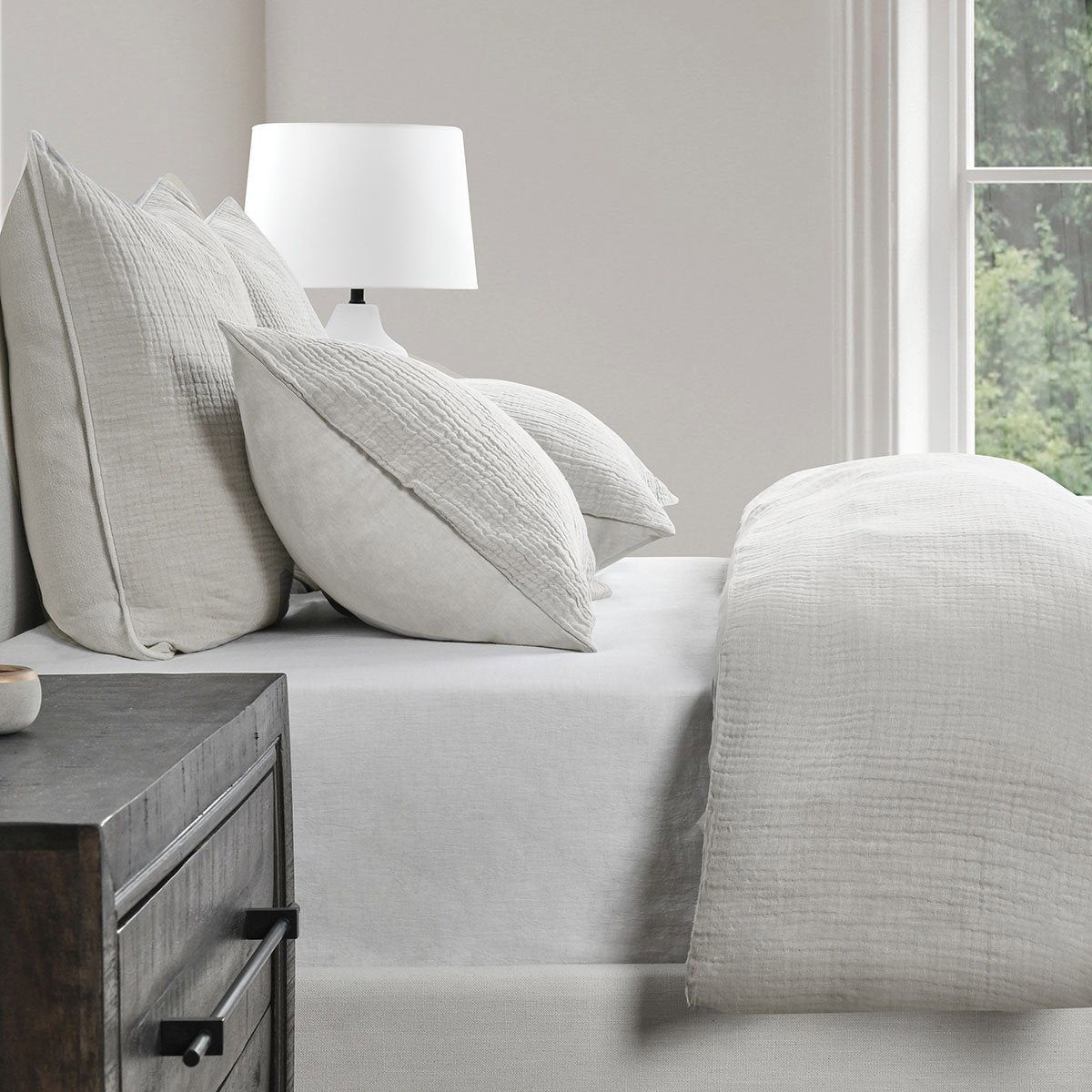Cardiff - King Duvet Collection - Gray