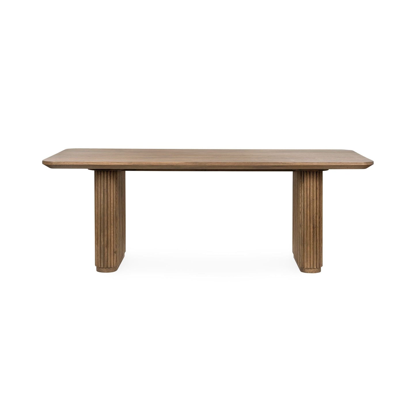 Vander - Oak Wood 84 Dining Table