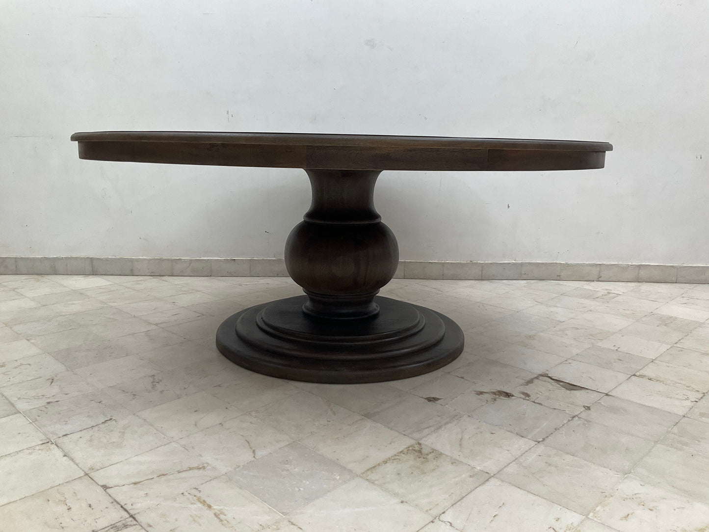 Brookside - 72 Round Dining Table - Cocoa Brown