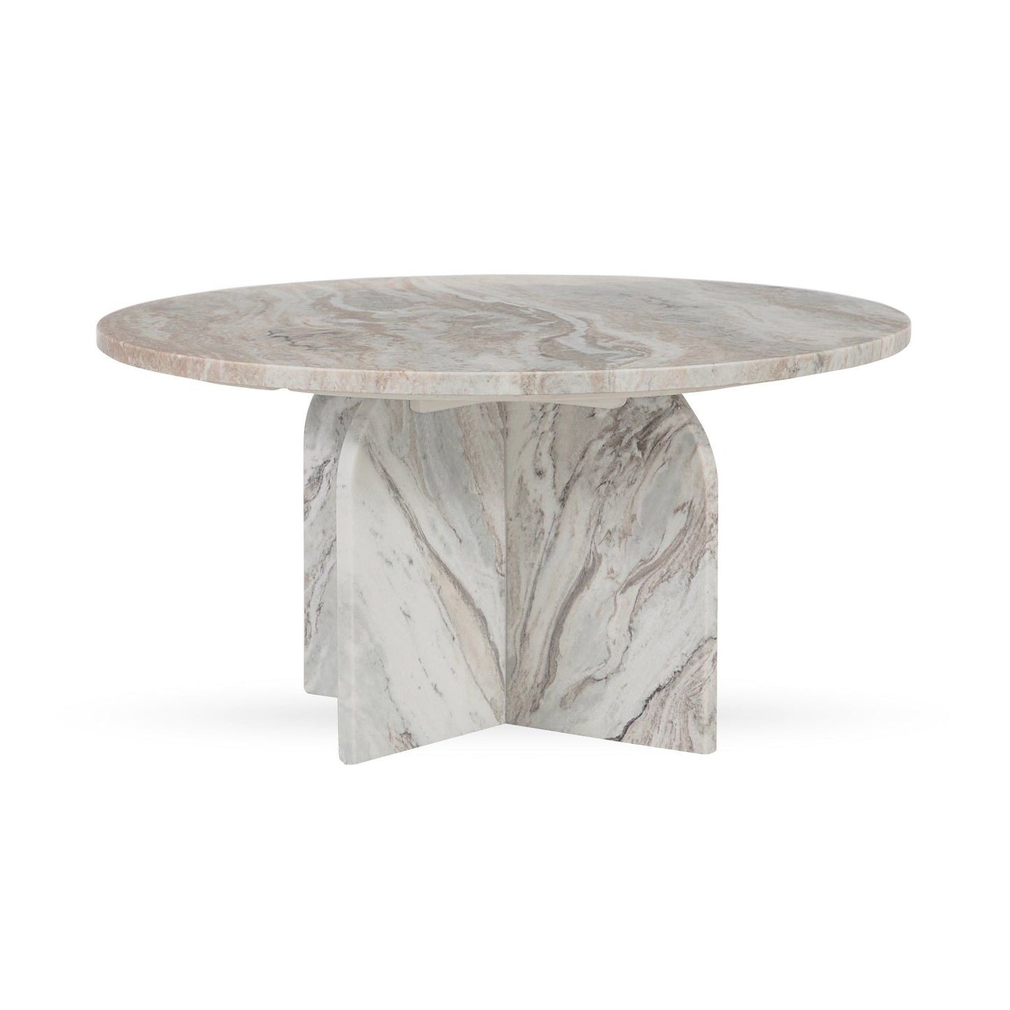 Reilly - Marble Round Coffee Table