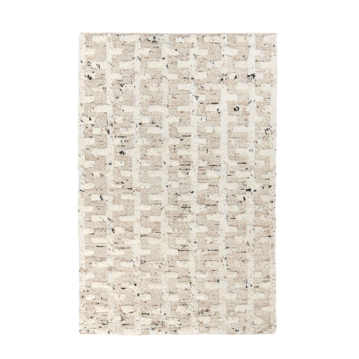 Radiant Oasis - 1' x 1' Swatch Kapala Rug - Ivory/Natural