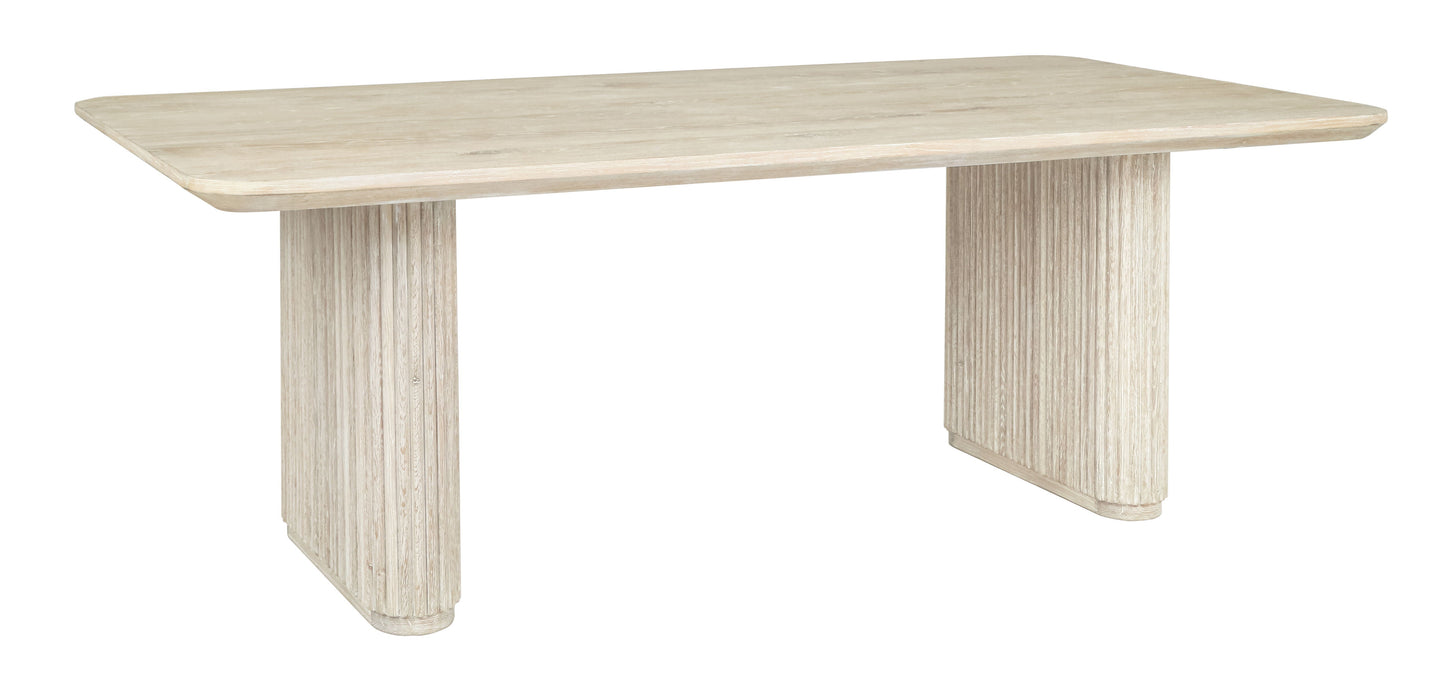 Vander - Oak Wood 84 Dining Table