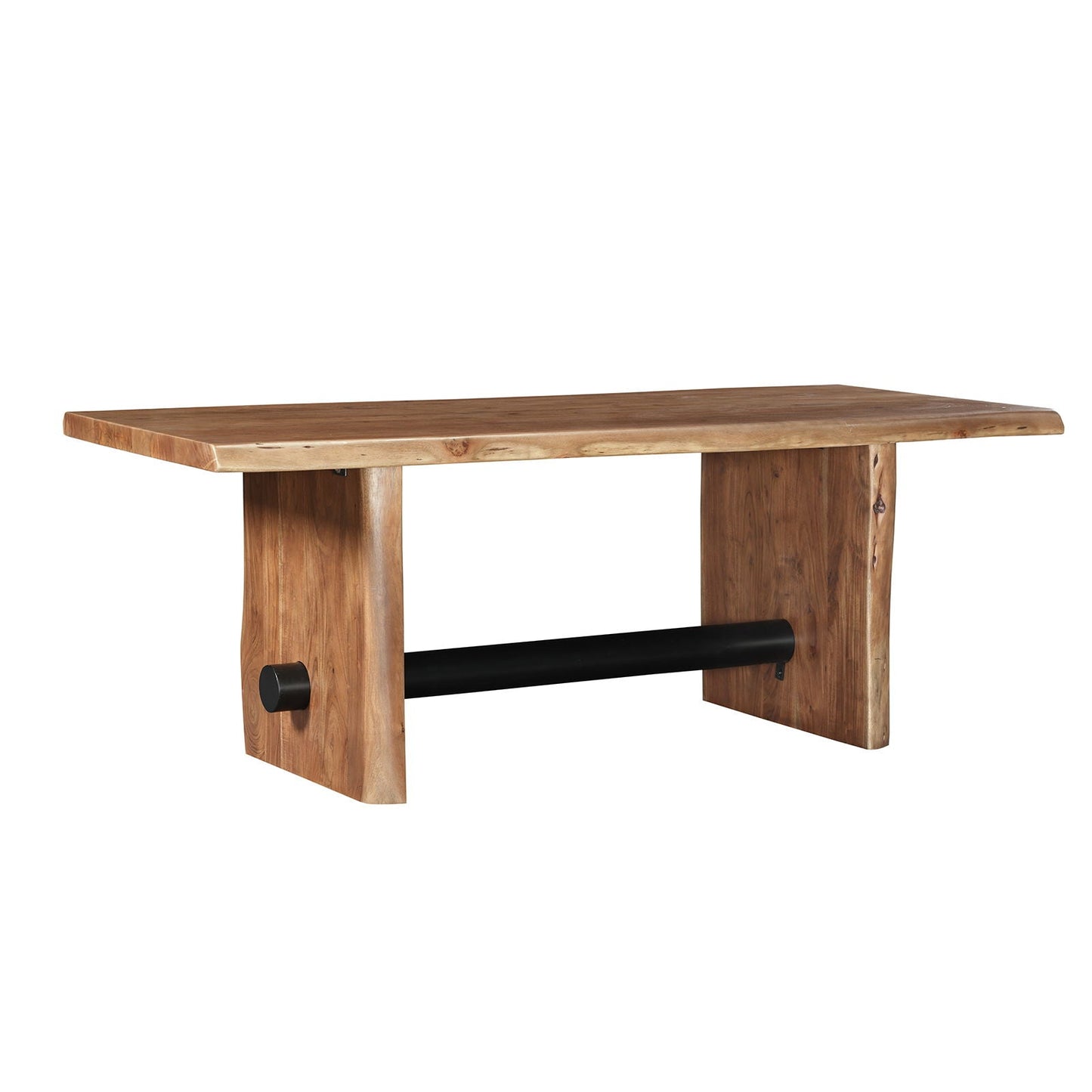 Brinton - 80 Dining Table - Acron Brown