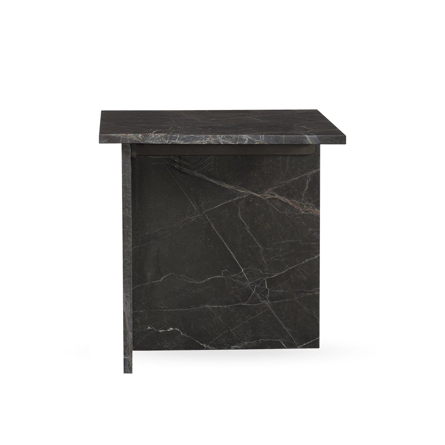 Bexly - Marble Square End Table