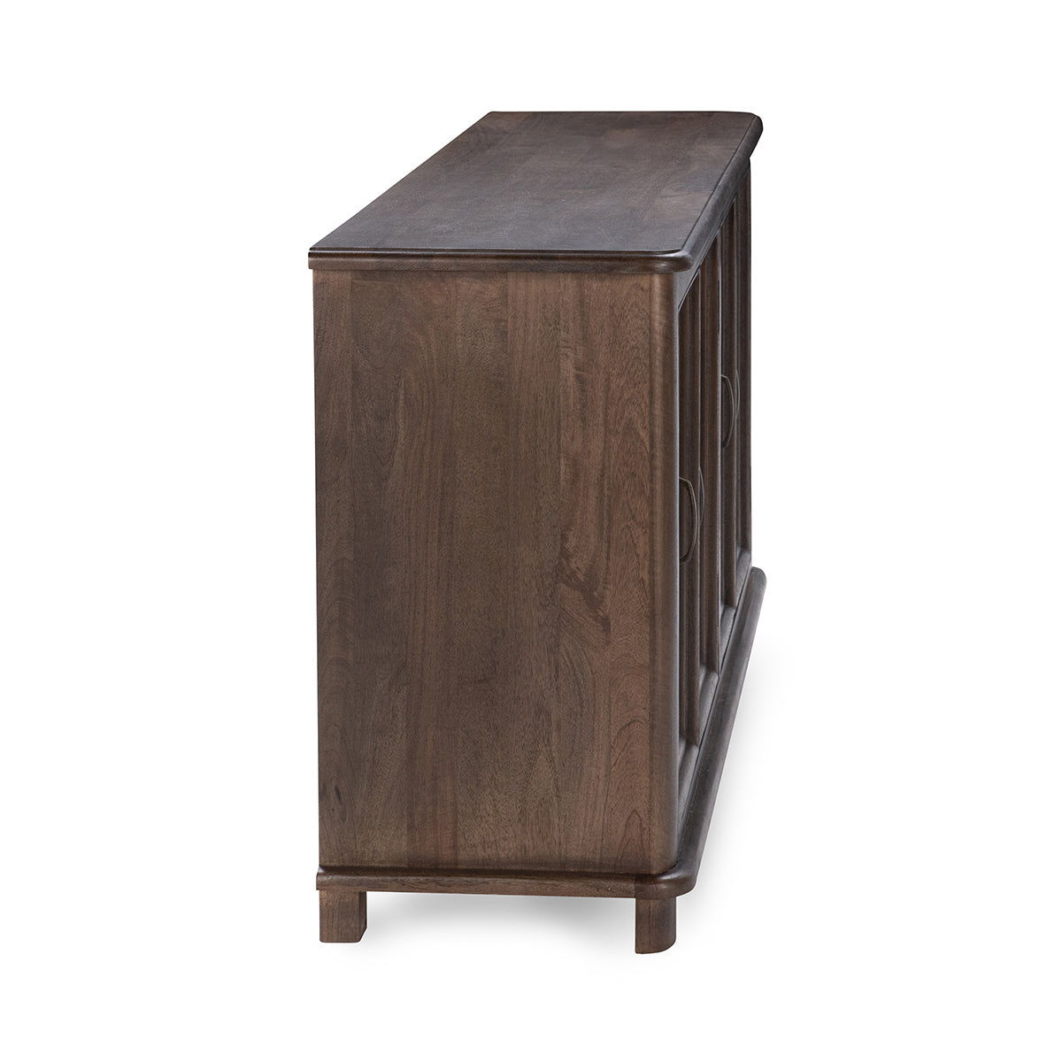 Brookside - Mango Wood 4 Door Cabinet - Cocoa Brown