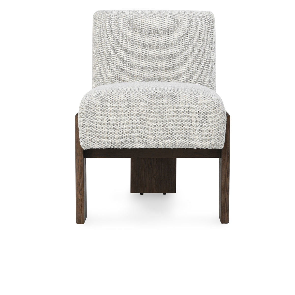 Chelsea - Upholstered/Wood Dining Chair - Pixel Ivory