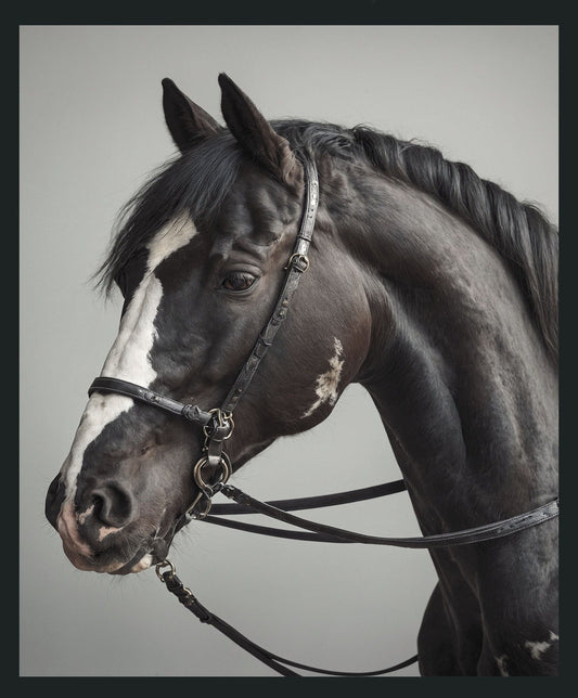 Horse - 48 x 72 Photography - Dark Gray