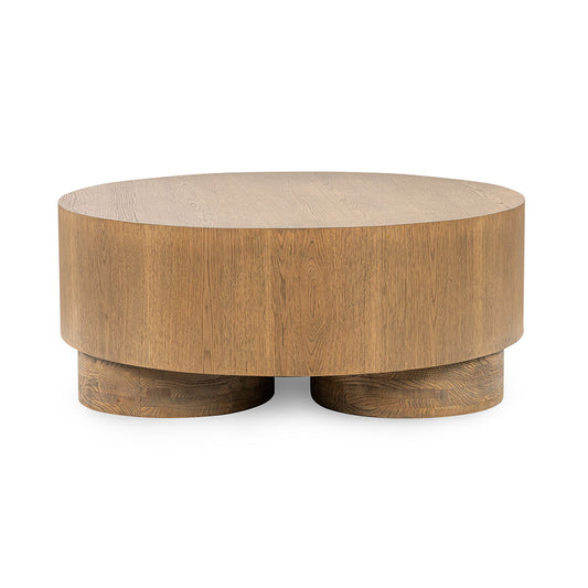 Runa - Oak Veneer 42 Coffee Table - Latte Brown