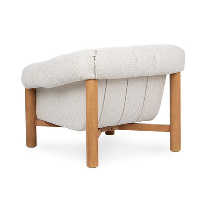 Sansa - Upholstered Accent Chair - Cream