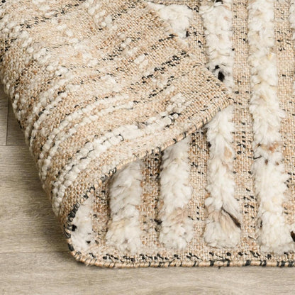 Radiant Oasis - Tuku Area Rug - Natural/Ivory