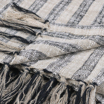 Throws - TC Linna Throw - Natural/Black