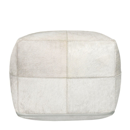 Poufs - Hide Canada Pouf - Ivory