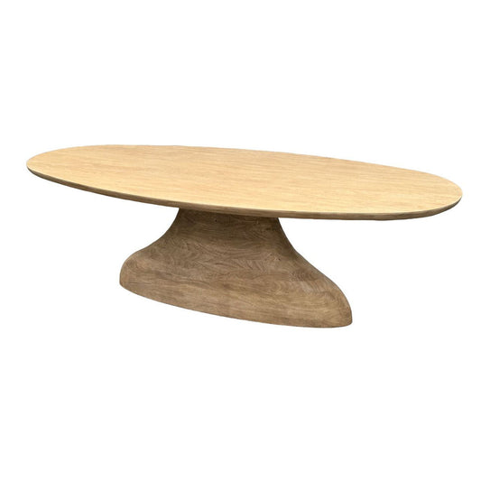Amra - 94 Dining Table - Sandstone Greige