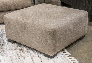 Seyler Lane - Beige - Oversized Accent Ottoman