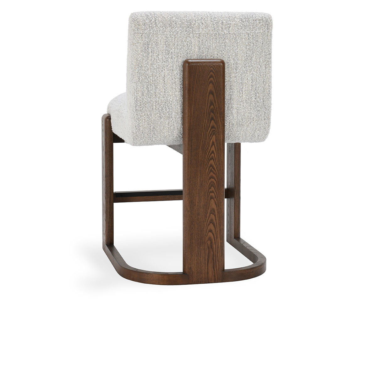 Chelsea - Upholstered/Wood Counter Stool - Pixel Ivory