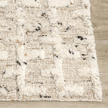 Radiant Oasis - 8' x 10' Kapala Rug - Ivory/Natural