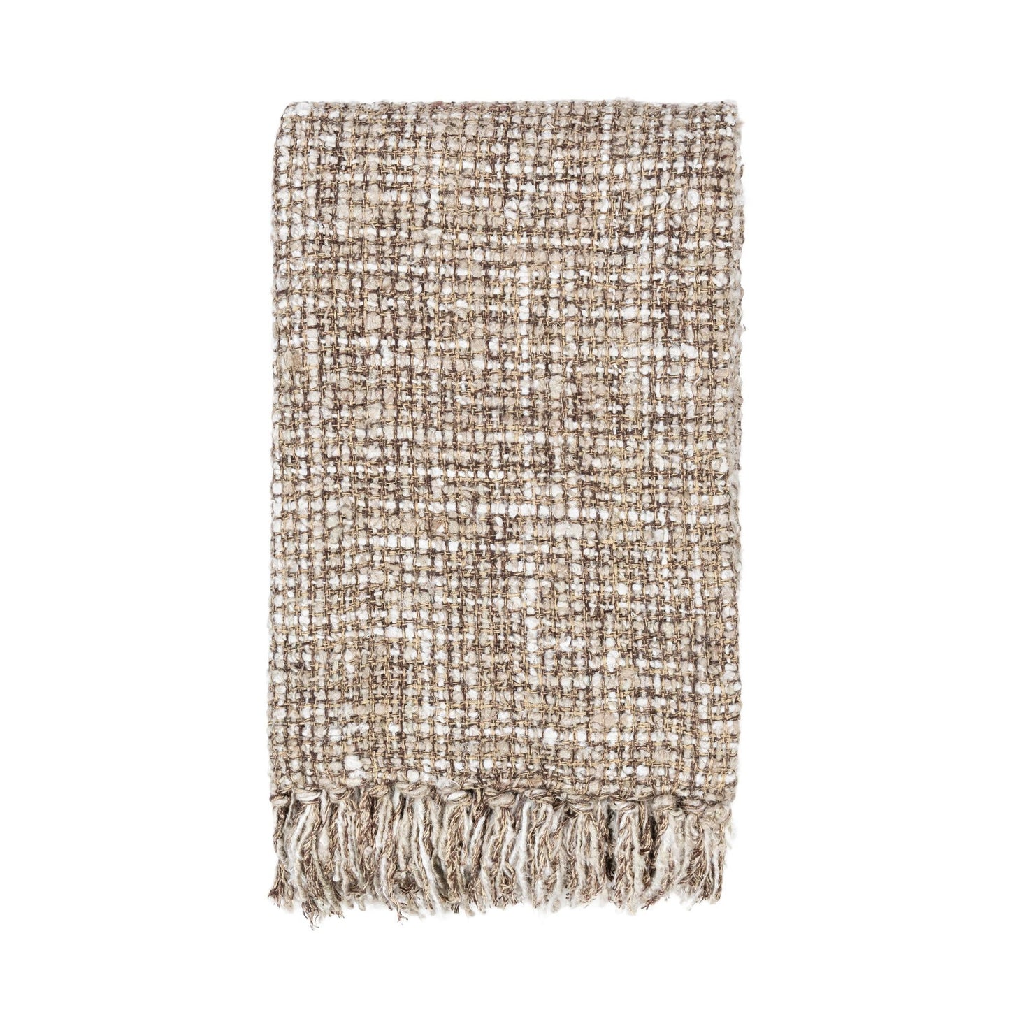 Throws - 50 x 70 TC Porter Throw - Natural / Ivory