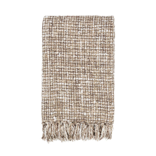 Throws - 50 x 70 TC Porter Throw - Natural / Ivory