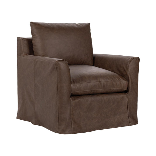 Cassiano - Leather Swivel Chair - El Paso