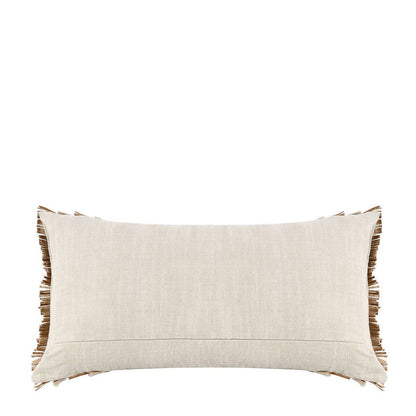 Timeless - TL Pottery Leather Pillow - Chestnut/ Natural