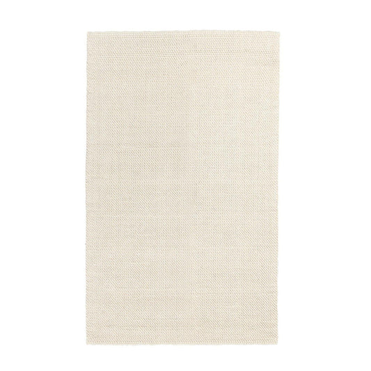 Radiant Oasis - 1' x 1' Swatch Cosi Wool/Jute Rug - Ivory