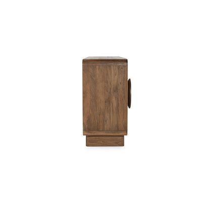 Vally - Mango Wood 6 Door Buffet - Natural