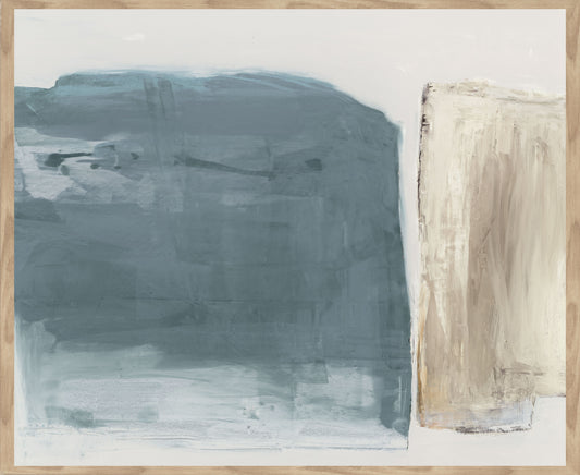 Saddie - 48 x 72 Painting By Buddy Whitlock - Blue / Beige