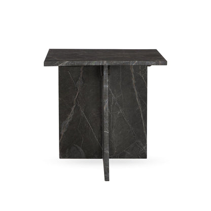 Bexly - Marble Square End Table