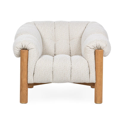 Sansa - Upholstered Accent Chair - Cream