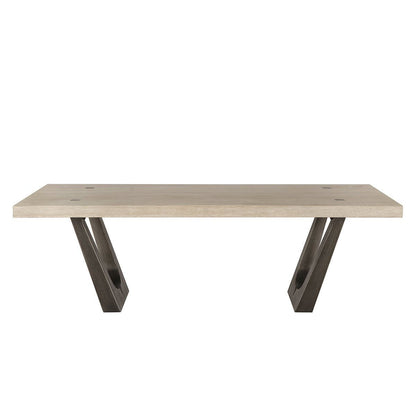 Kelso - 94 Dining Table - Suede Brown