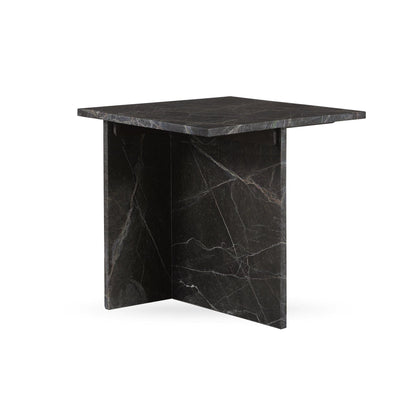 Bexly - Marble Square End Table