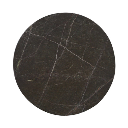 Briley - Marble Round Accent Table Small - Green