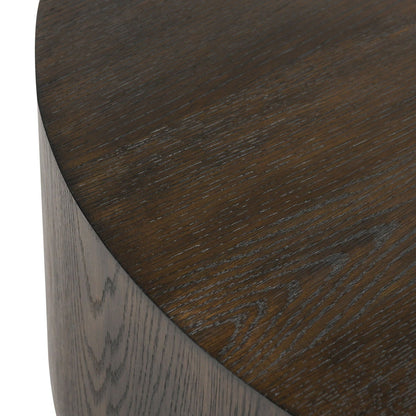 Runa - Oak Veneer Coffee Table - Coffee Brown